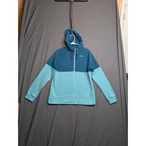Reebok Women's 2 Tone Blue Hoodie Size Large